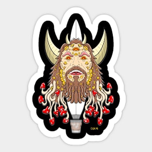 The Dude abides Sticker